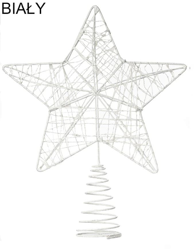 Szpic Gwiazda na Sprężynie 24 cm