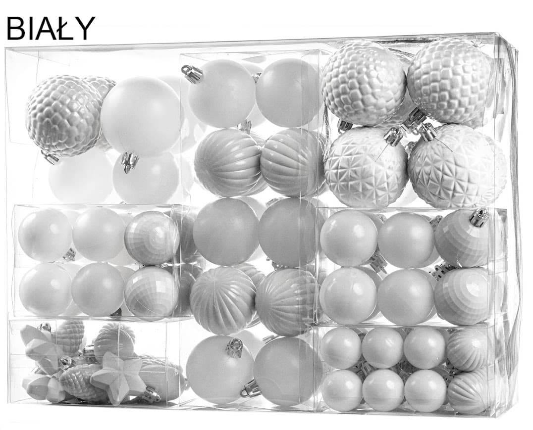 Zestaw bombek 120 szt