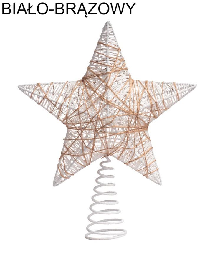 Szpic Gwiazda na Sprężynie 24 cm