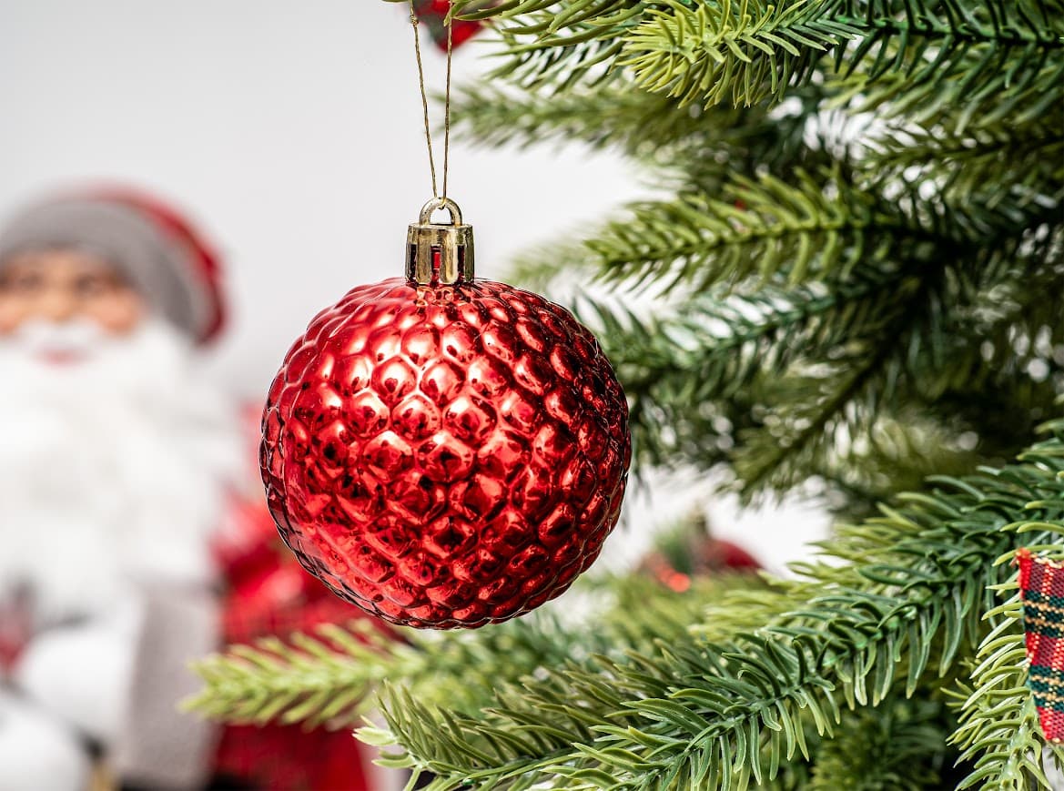 Zestaw Bombek Choinkowych 40 szt Nietłukące