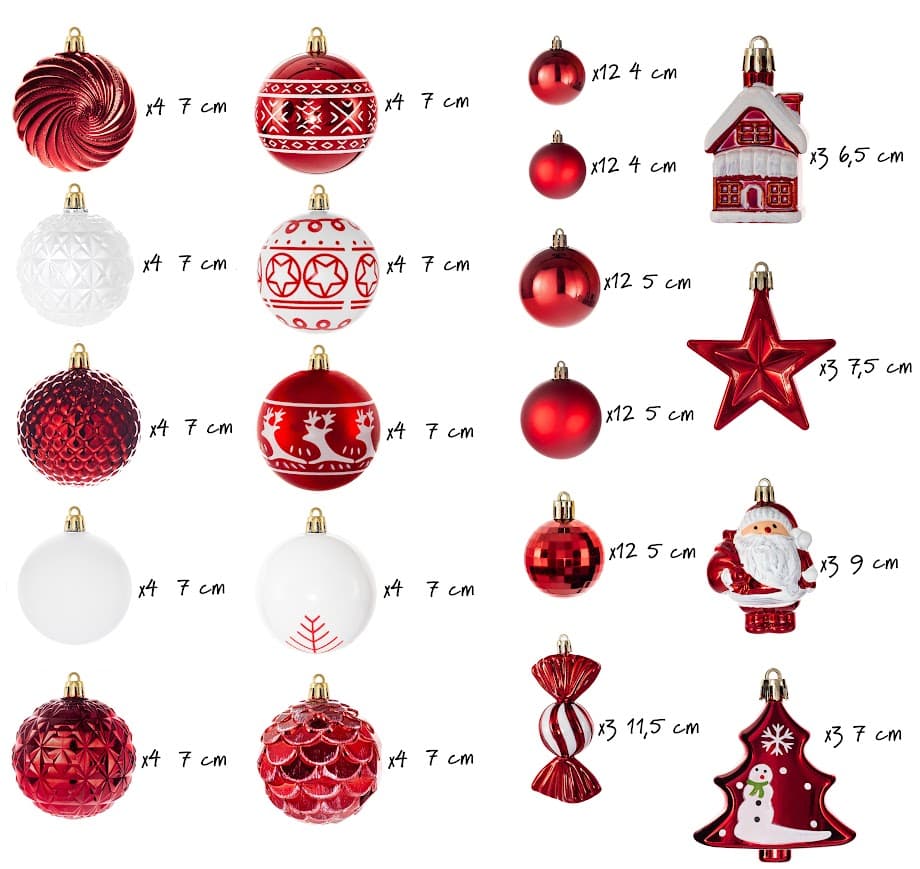 Royal Mix 115 – Nietłukące Bombki Choinkowe