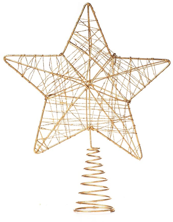 Szpic Gwiazda na Sprężynie 24 cm